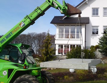 Anbau eines Balkons in Binz